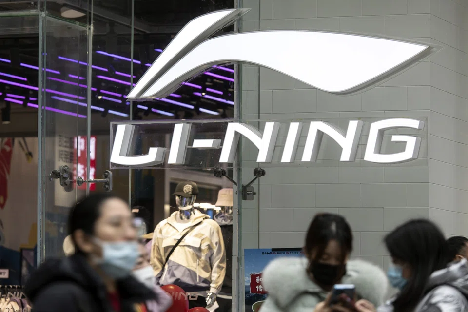Li Ning says that it agrees to buy a commercial building in the city for HK$2.2 billion (S$376 million) from local developer Henderson Land Development.