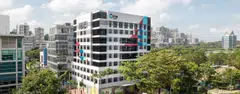 The property at 2 Jalan Kilang Barat is a 9-storey purpose-built industrial building located in Singapore’s Bukit Merah district.