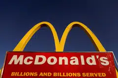 McDonald's global same-store sales jumped nearly 10 per cent in the second quarter compared with expectation of a 6.5 per cent rise.