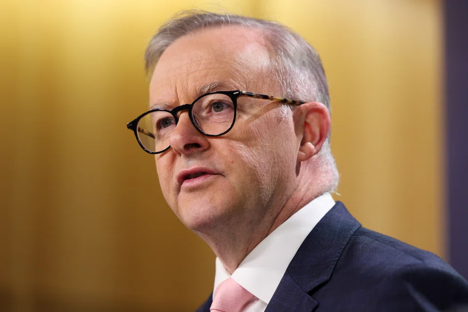 “It is China that has imposed sanctions on Australia. They need to remove those sanctions in order to improve relations,” PM Anthony Albanese told reporters in Brisbane.