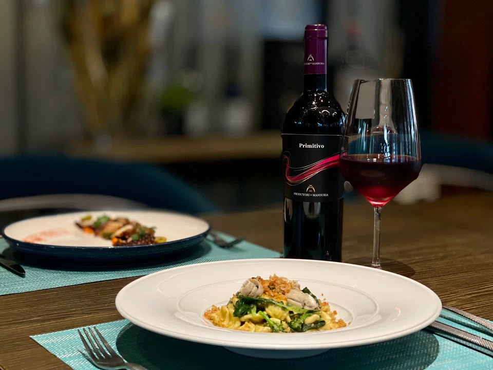 The one-night Produttori di Manduria Wine Dinner will take place on June 27 at The Cliff.