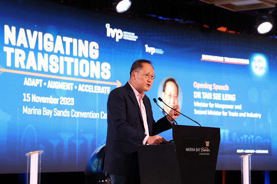 Minister for Manpower Tan See Leng says: “Job redesign will be needed to make sure that technology is used effectively, with tasks and roles adjusted to fit the changing work environment in a precise manner.”