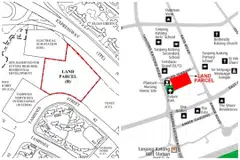 Both sites fall under the confirmed list in the first half 2023 government land sales programme. Together, they may yield around 1,540 residential units. 