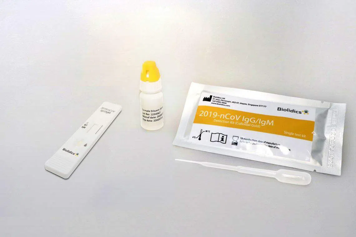 The additional time will allow for a smooth handover of duties, says Biolidics, which previously developed Covid-19 PCR tests (pictured).