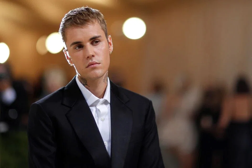 Bieber did not say when he might return to the stage.
