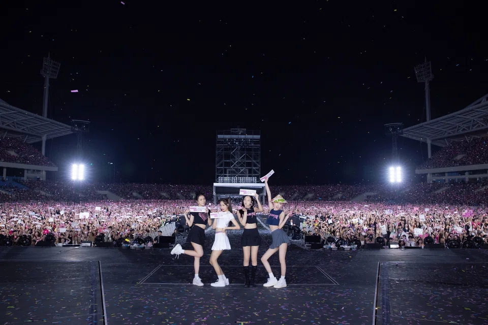 Some 67,000 Blackpink fans filled Vietnam's second-largest stadium in Hanoi over two nights in July.