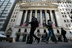 The Dow Jones Industrial Average closed down 0.2 per cent at 38,563.80, while the broad-based S&P 500 fell 0.6 per cent to 4,975.51 on Tuesday.