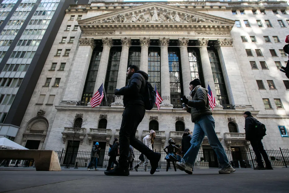 The Dow Jones Industrial Average closed down 0.2 per cent at 38,563.80, while the broad-based S&P 500 fell 0.6 per cent to 4,975.51 on Tuesday.