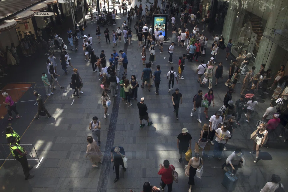 IMF estimates show inflation in Australia will decline gradually while remaining above the RBA’s 2-3 per cent target until 2024.