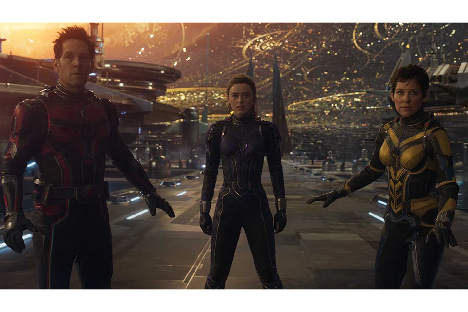 With Paul Rudd again playing the microscopic Ant-Man and Evangeline Lilly (right) as an heiress able to shrink to the size of a Wasp, the film blew the weekend competition aside.