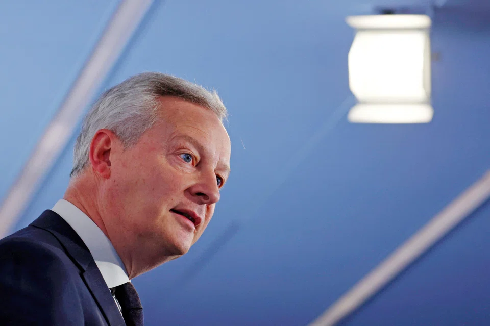 French finance minister Bruno Le Maire said the government would make sure that France remained on track to respect its target of reducing the 2024 state deficit to 4.4 per cent of GDP.