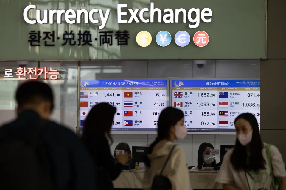 Asian currencies have tumbled this year as Fed rate hikes have bolstered the dollar.