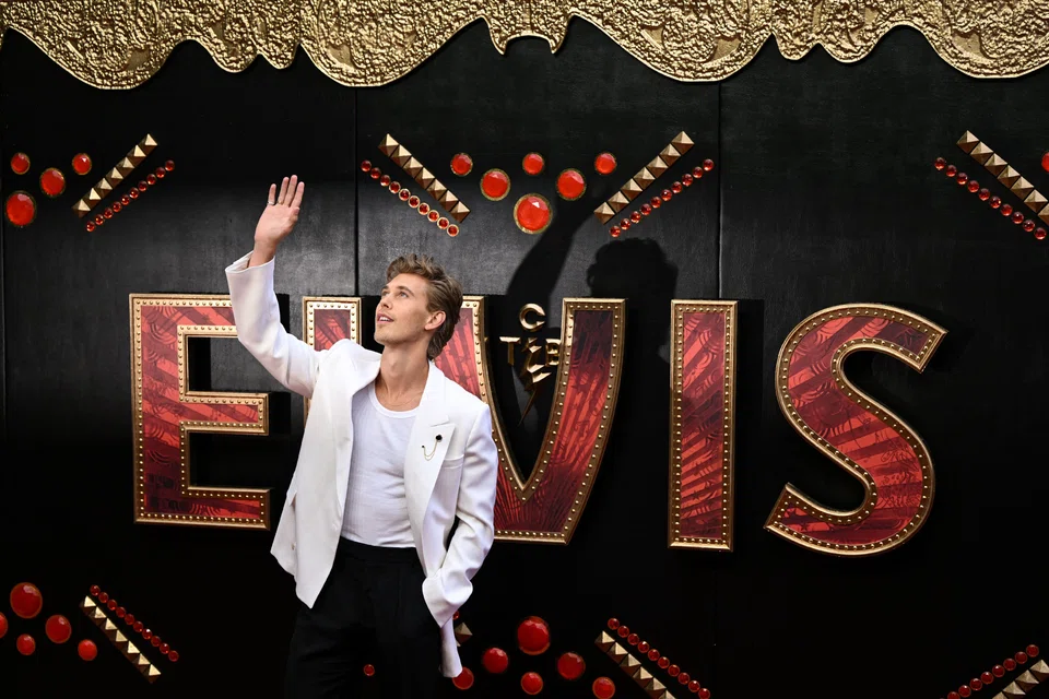 In this file photo taken on May 31, 2022, US actor Austin Butler poses on the red carpet at the screening of Elvis in London.