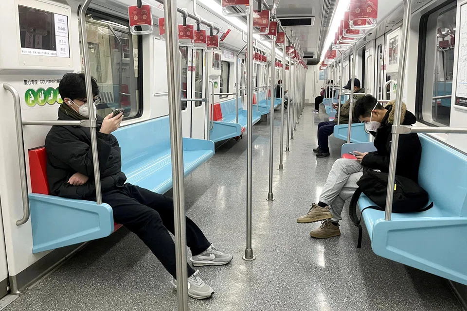 Subway passenger numbers have plummeted in cities including Shanghai, Guangzhou, Shenzhen, Xi’an and Nanjing as infections surged.