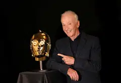 Leading the sale is the light-up head actor Anthony Daniels wears to play C-3PO in 'Star Wars: A New Hope', with an estimate of £500,000 million – £1 million.