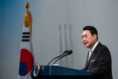 South Korea’s new president Yoon Suk Yeol said on Wednesday the security situation on the Korean peninsula was “tense”, citing talk of the North’s possible nuclear test.