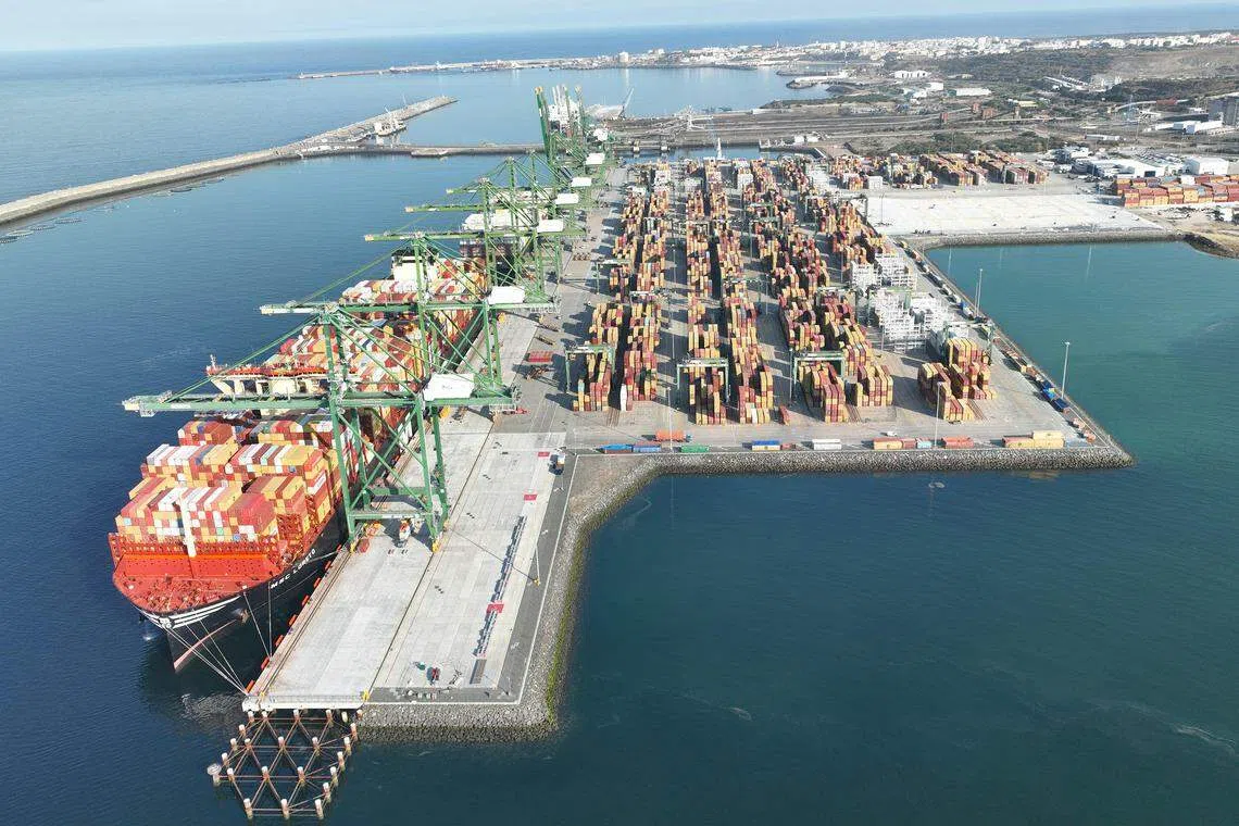 PSA International has handled 94.8 million TEUs for the financial year ended Dec 31, 2023.
