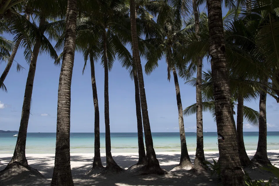 A beach on the Philippine island of Boracay. Philippine tourism officials were left red-faced after the creators of a video promoting the archipelago nation as a holiday destination admitted that they had tried to pass off stock shots of other countries as Philippine ones.  