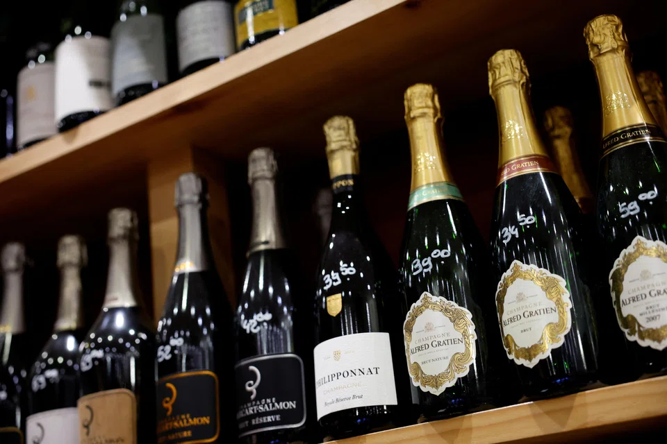 Champagne sales reached an all-time high last year at 5.7 billion euros ($8.2 billion), as the relaxation of pandemic-related curbs fuelled a surge in exports.