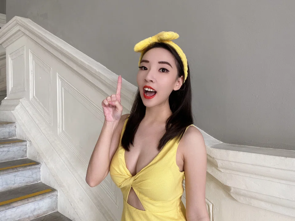 Alicia Chia, 26, has amassed a large following on TikTok with her videos about life hacks, with a certain eccentric twist to them. 