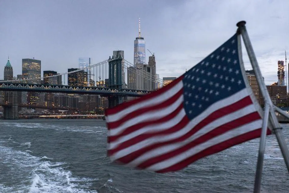 The goods trade deficit fell 2.2 per cent to US$104.3 billion, the Commerce Department said on Tuesday. 