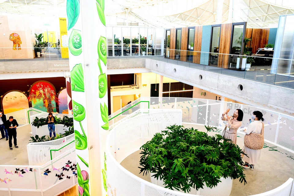 Google’s Bay View campus in Mountain View, California on June 27, 2022. 