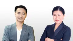 Kelvin Teo (left), Funding Societies co-founder and group CEO; and Fay Chetnakarnkul, Norfund's regional director (Asia).