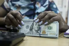 As the data continued to show positive US momentum, the US dollar was on pace for its second weekly rise against a basket of six currencies, a run it has not seen since October. 