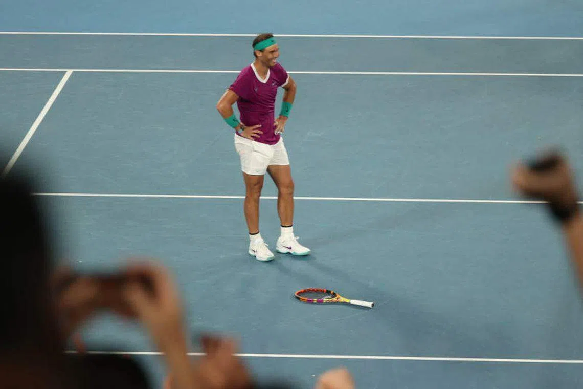 The 2008 epic Wimbledon final between Rafael Nadal and Roger Federer lasted nearly five hours and (after a rain delay) ended with victory for Nadal in twilight at 9.15pm.