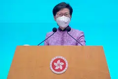 Carrie Lam's 5-year tenure as Chief Executive coincided with massive and often violent pro-democracy protests, Beijing's imposition of a draconian national security law and a coronavirus outbreak that left more than 9,000 dead.