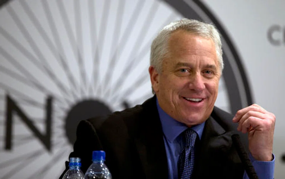 FILE PHOTO: Greg LeMond in 2012. He has been diagnosed with chronic myelogenous leukemia, and will not be working with media outlets during this year's Tour de France, as he has done since his retirement since 1994.  