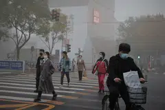 Chinese cities have grappled with high air pollution readings in recent months despite authorities’ efforts to improve air quality in recent years.