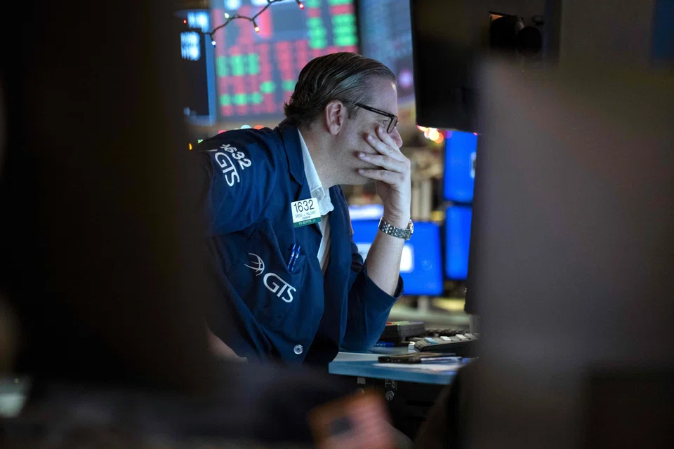The Dow Jones Industrial Average lost 0.8 per cent to 37,430.19, and the broad-based S&P 500 retreated 0.8 percent as well to 4,704.81 on Wednesday.