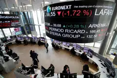 European shares rose on Wednesday, lifted by resource-linked stocks and banks.