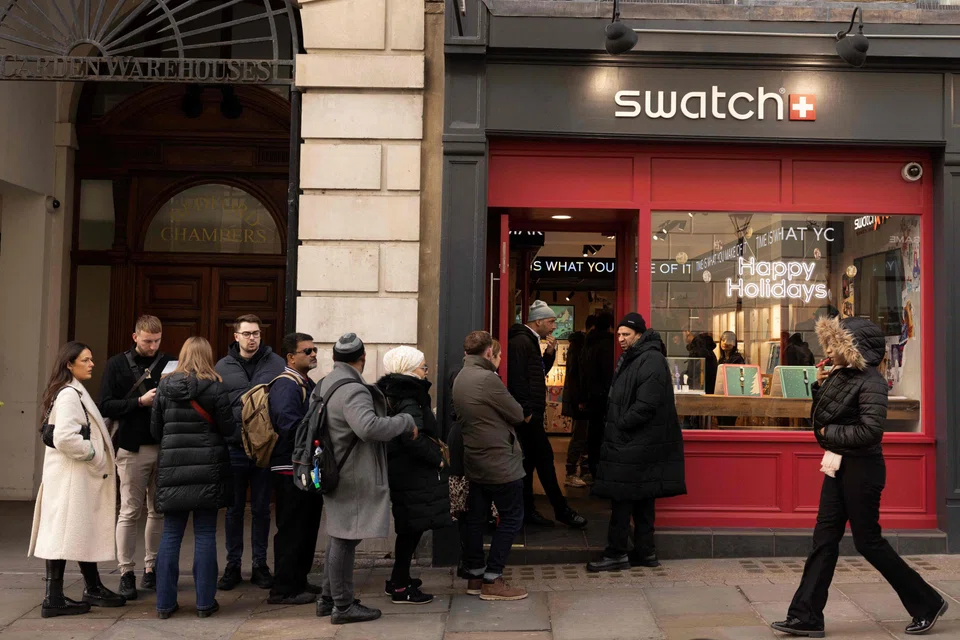 Swatch, which also owns the luxury brands Tissot, Longines and Omega, has posted net sales of 7.5 billion Swiss francs (S$10.7 billion) last year, up 4.6 per cent from 2021 at constant exchange rates.