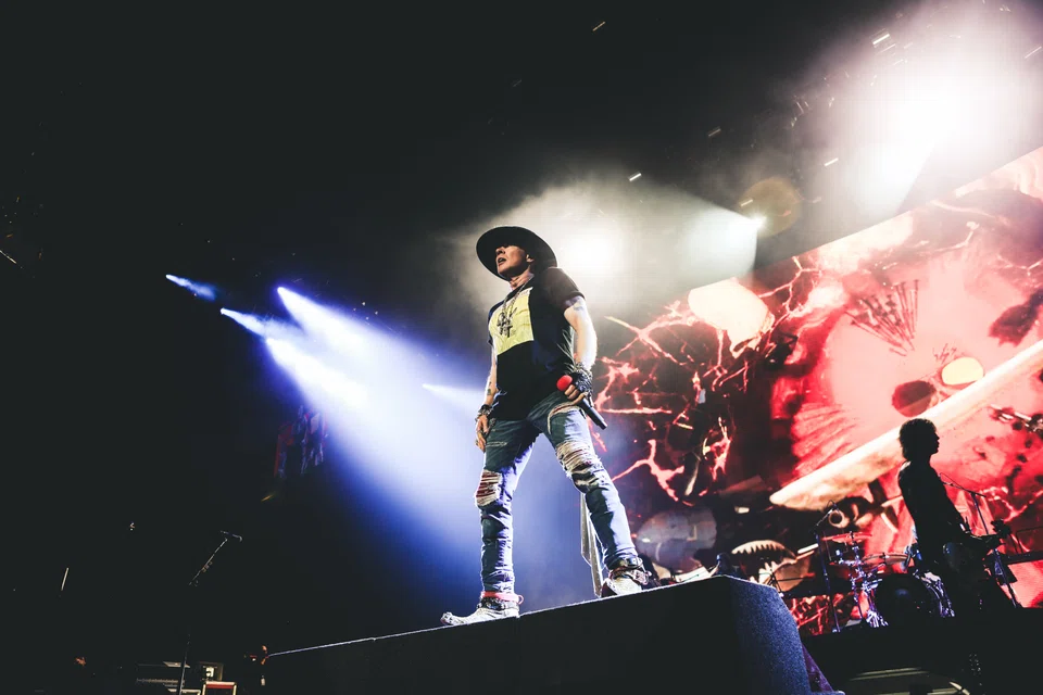 GHY Culture & Media will be the co-producer of concerts to be performed by American band Guns N’ Roses (above) and Power Station, to be held in FY2022. 