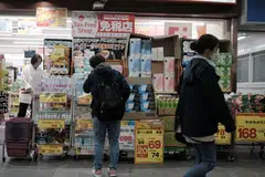 Household spending in Japan decreased 2.8 per cent in September from a year earlier, falling for seven months in a row, separate data on Tuesday showed, roughly in line with the median market forecast for a 2.7 per cent decline. 