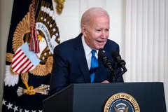 Joe Biden’s warning about right-wing threats to democracy comes six days ahead of Tuesday’s vote, in which Republicans are favoured to capture the House of Representatives and possibly the Senate. 
