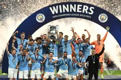 Manchester City defeated Inter Milan 1-0 to win the Champions League on Sunday, completing a rare treble of trophies in one season.