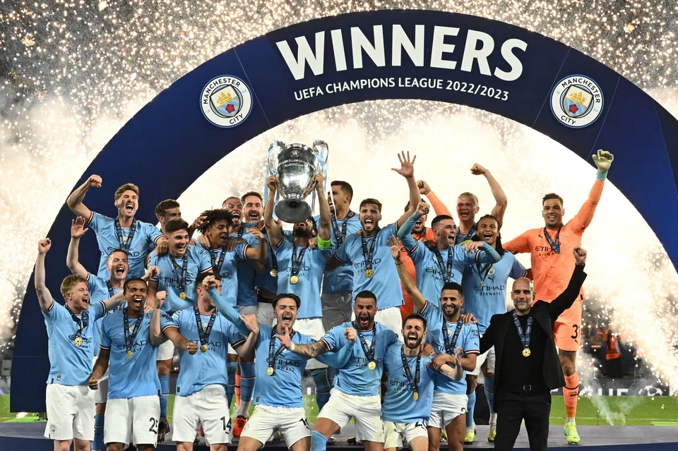 Manchester City defeated Inter Milan 1-0 to win the Champions League on Sunday, completing a rare treble of trophies in one season.