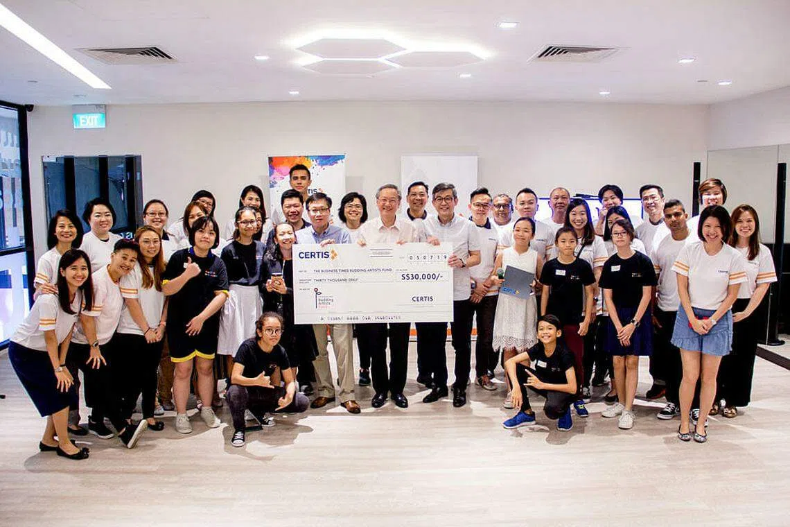 Certis partners BT Budding Artists Fund