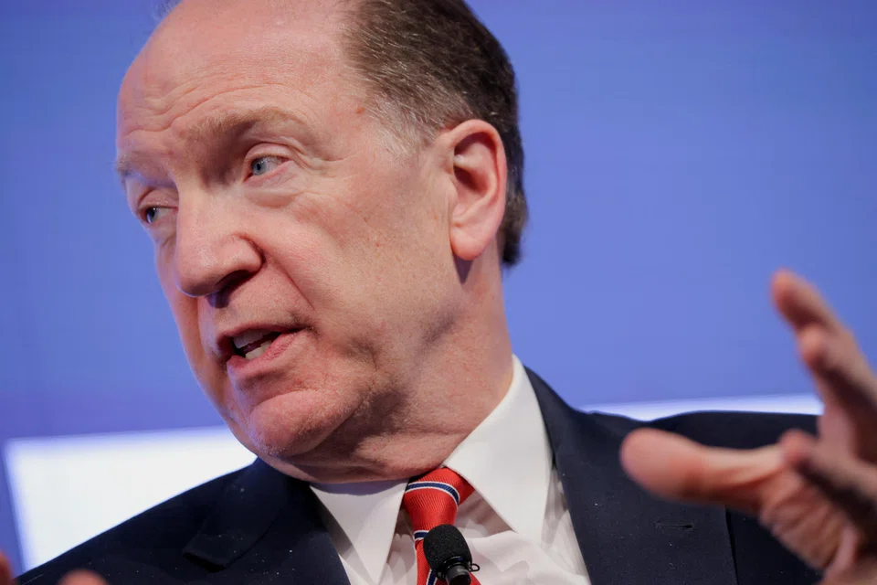 World Bank President David Malpass said that rapidly rising debt service payments were draining limited resources from debtor countries, reducing spending on health, education, infrastructure and climate priorities.