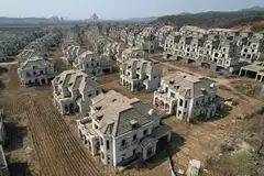 Deserted villas in a suburb of Shenyang, China. Wall Street’s misplaced optimism likely resulted from an under-appreciation of the magnitude of headwinds in the country including prolonged housing woes. 