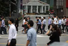 Full-year estimates for growth have fallen for the key manufacturing sector, but have risen for accommodation and food services, as well as wholesale and retail trade.