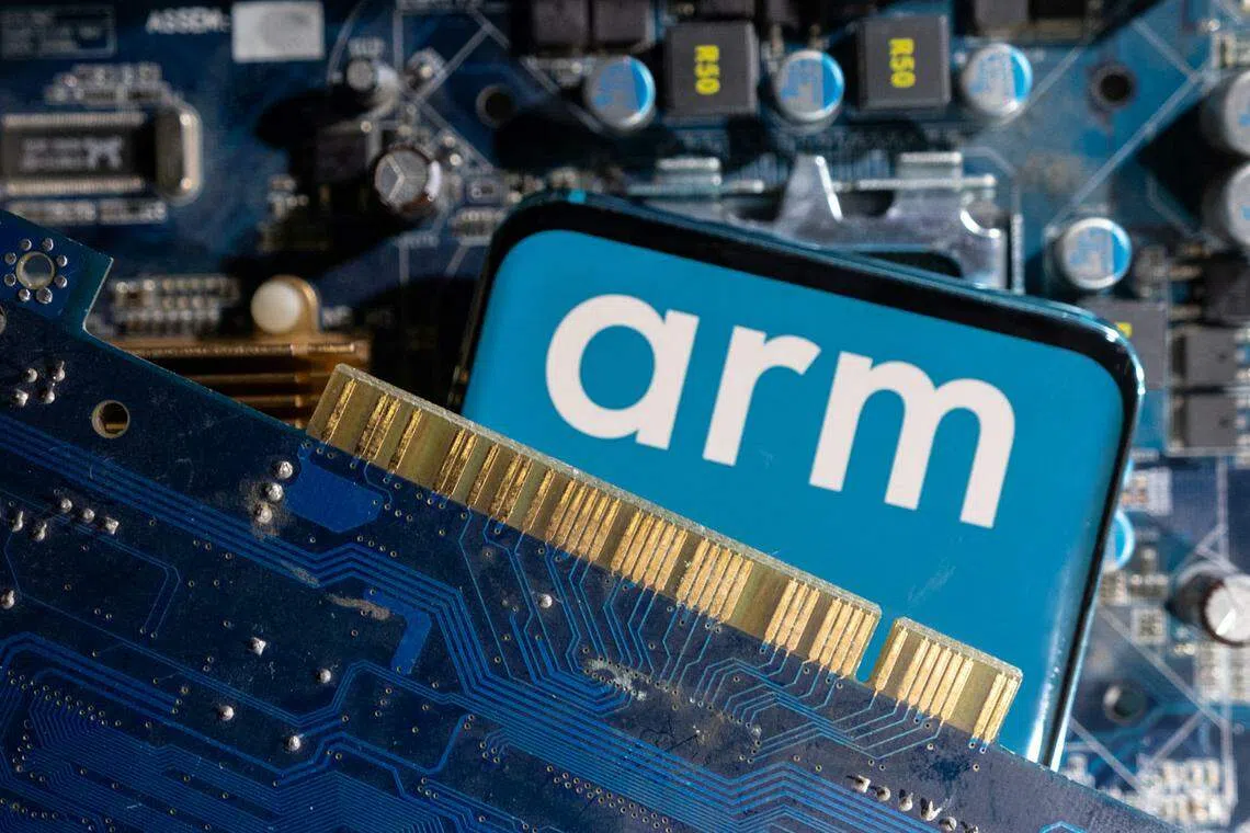 Arm’s business has fared better than the broader chip industry because it licences designs rather than paying to make processing systems itself.