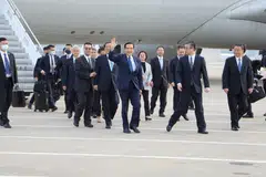 Ma Ying-jeou is the first former or current Taiwanese president to visit China since the defeated Republic of China government fled to Taiwan in 1949 at the end of a civil war with the Communists.