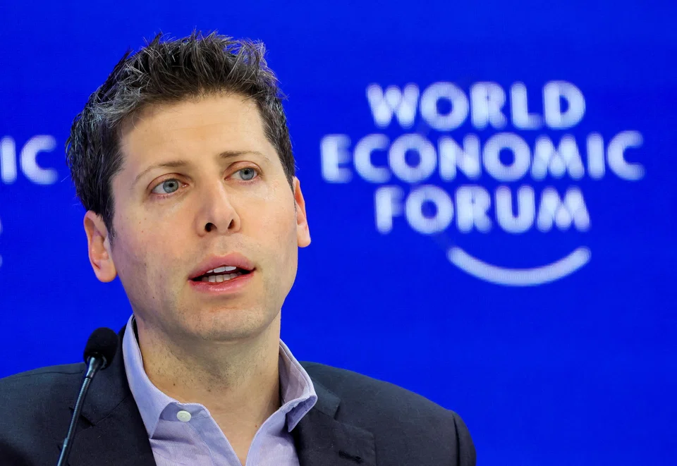 Sam Altman, CEO of OpenAI, at 54th annual meeting of the World Economic Forum, in Davos, Switzerland in January 2024. 