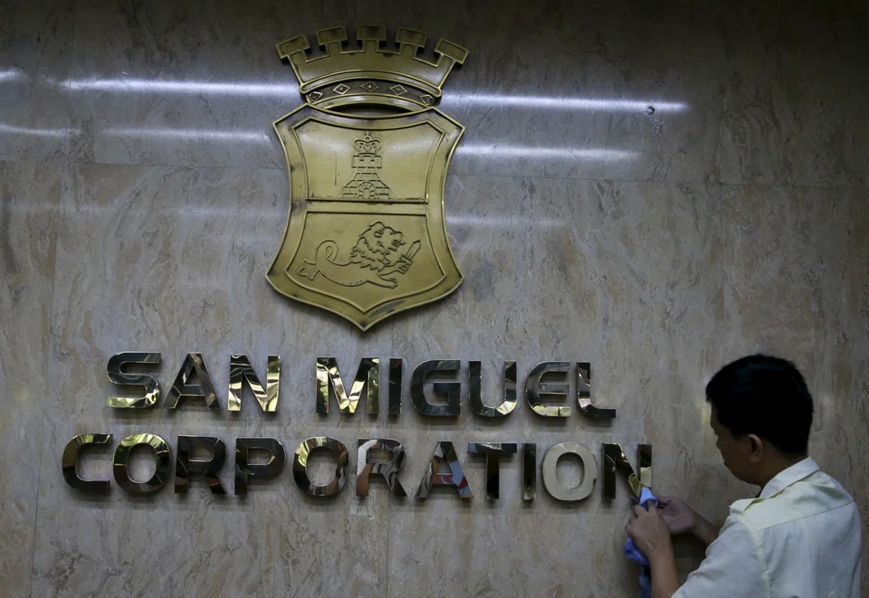 Philippines transportation ministry selects a consortium led by conglomerate San Miguel as its preferred bidder to upgrade and operate the Ninoy Aquino International Airport (NAIA) in the capital Manila.