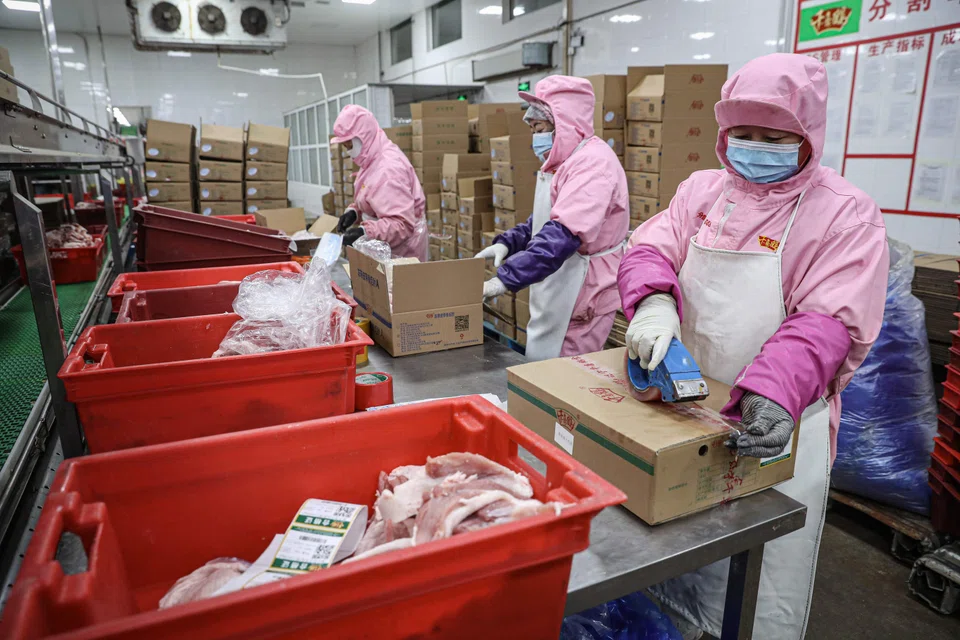 Pork prices in China spiked late last month, with the meat selling for 32 per cent more than in June 2021.