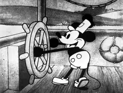 Steamboat Willie, the first Disney movie to feature Mickey Mouse, has entered the public domain under US law.